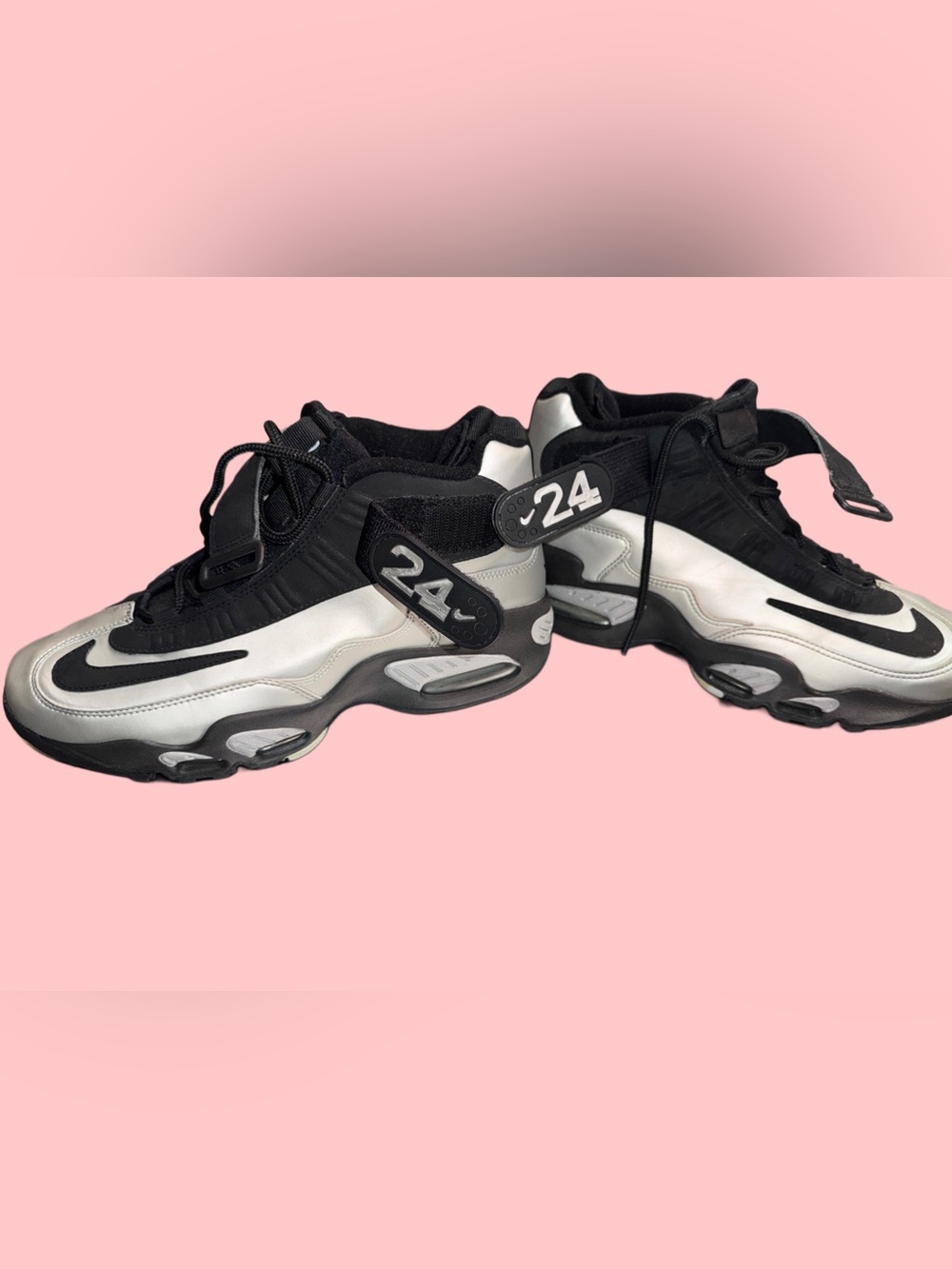 Nike Air Griffey Max 1 (2010) - Silver/Black - Size 8